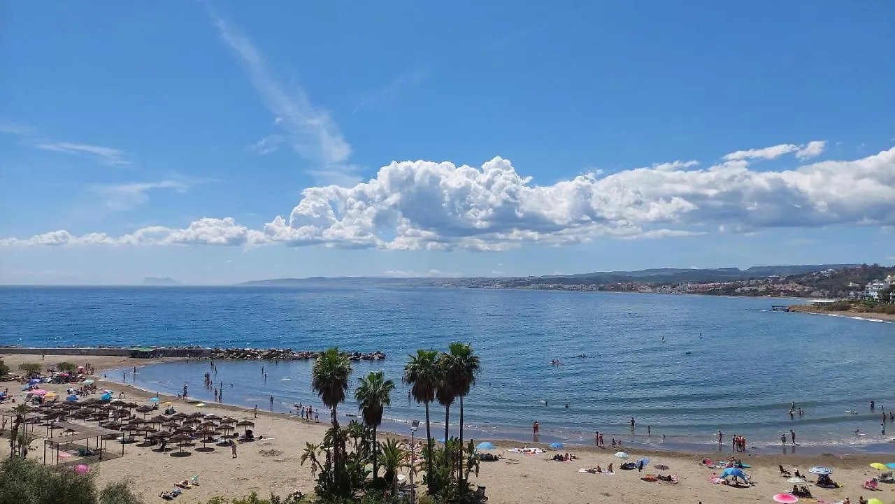 Lägenhet Estepona Marina With Sea Views, Pool And Parking Spanien